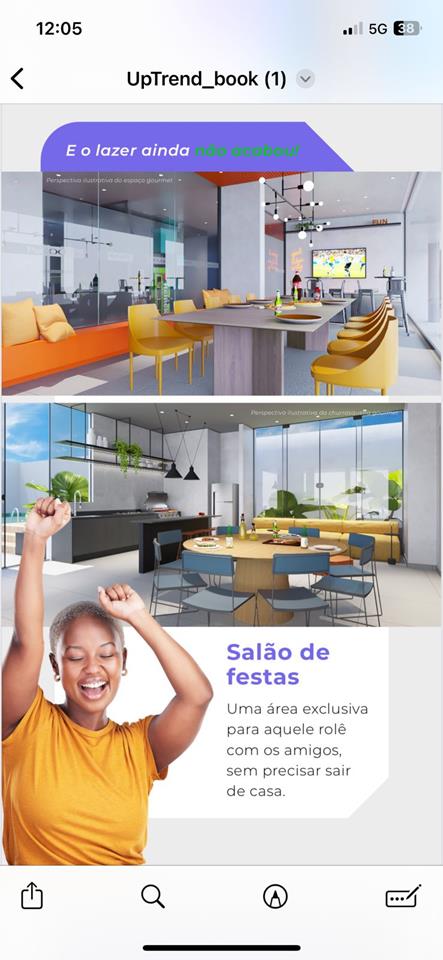 Quadra 102 Conjunto 2 - apartamento 1 quarto com 37metros  lazer e ao lado da estaçao do metro samambaia sul no centro urbano vendo lançamento — foto 2